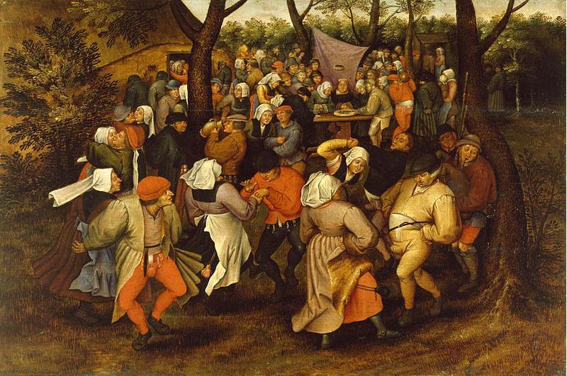 Pieter Brueghel the Younger Peasant Wedding Dance oil painting image